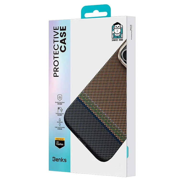 Чохол-накладка Benks Armor Air Prestige Case для iPhone 16 Pro Max with MagSafe Brown