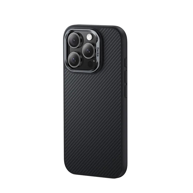 Чохол-накладка Benks Armor Pro Kevlar Case (600D) для iPhone 16 Pro Max with MagSafe Black
