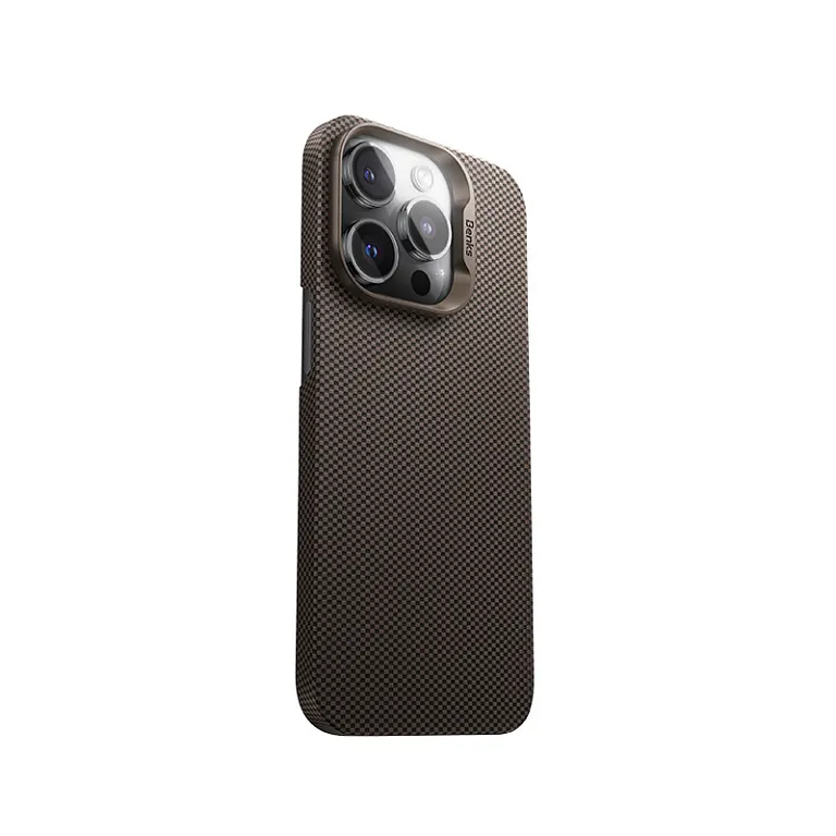 Чохол-накладка Benks Armor Tint (1000D) Kevlar Case для iPhone 16 Pro Max with MagSafe Gold
