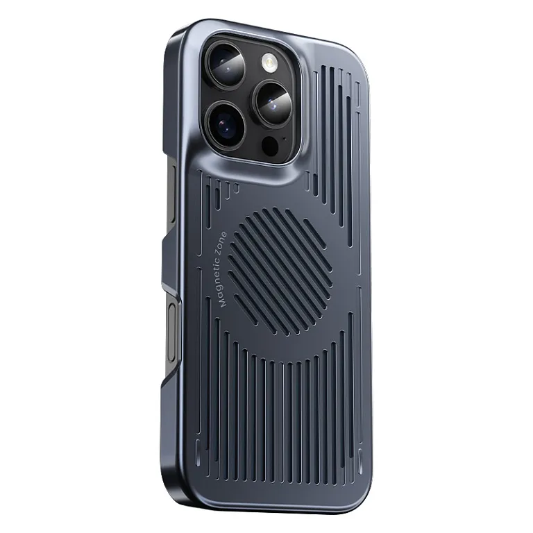 Чохол-накладка Benks Blitz Cooling Case для iPhone 16 Pro Max with MagSafe Grey