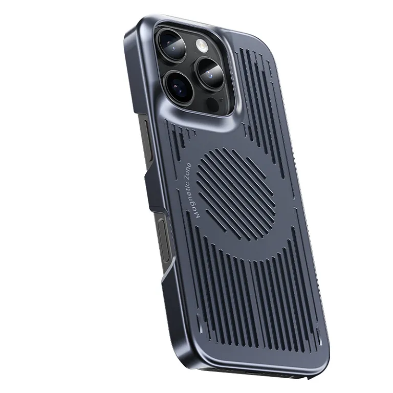 Чохол-накладка Benks Blitz Cooling Case для iPhone 16 Pro with MagSafe Grey