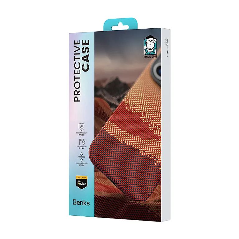 Чохол-накладка Benks Golden Tide Case для iPhone 16 Pro Max with MagSafe Gold