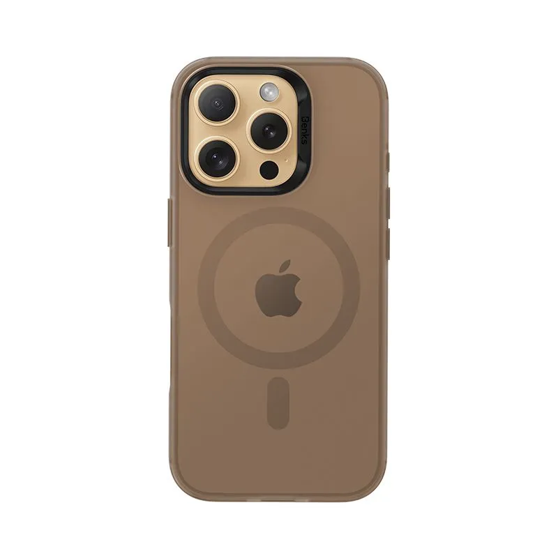 Чохол-накладка Benks Lucid Armor Case для iPhone 16 Pro Max with MagSafe Gold