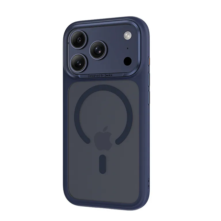 Чохол-накладка Benks Mist Case для iPhone 17 Pro with MagSafe Blue
