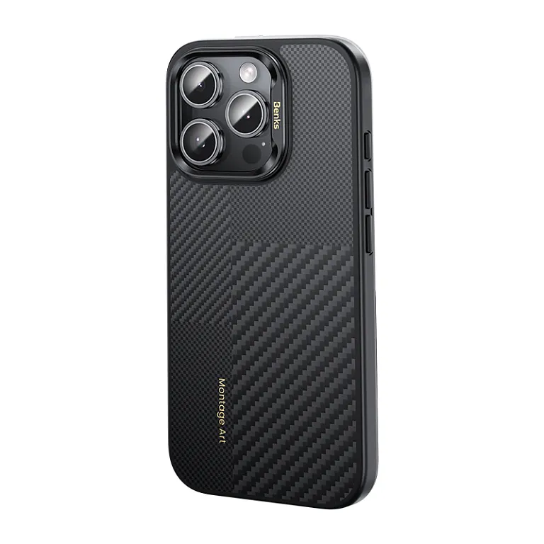 Чохол-накладка Benks Montage Armor Pro Kevlar Case (600D/1500D) with MagSafe для iPhone 16 Pro Max