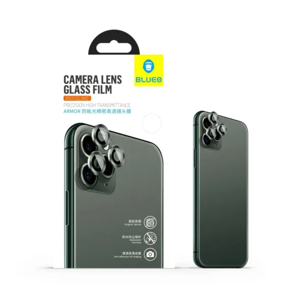 Захисне скло Blueo Armor Phone Camera Lens Protector для iPhone 11/12/12 Mini Mint Green