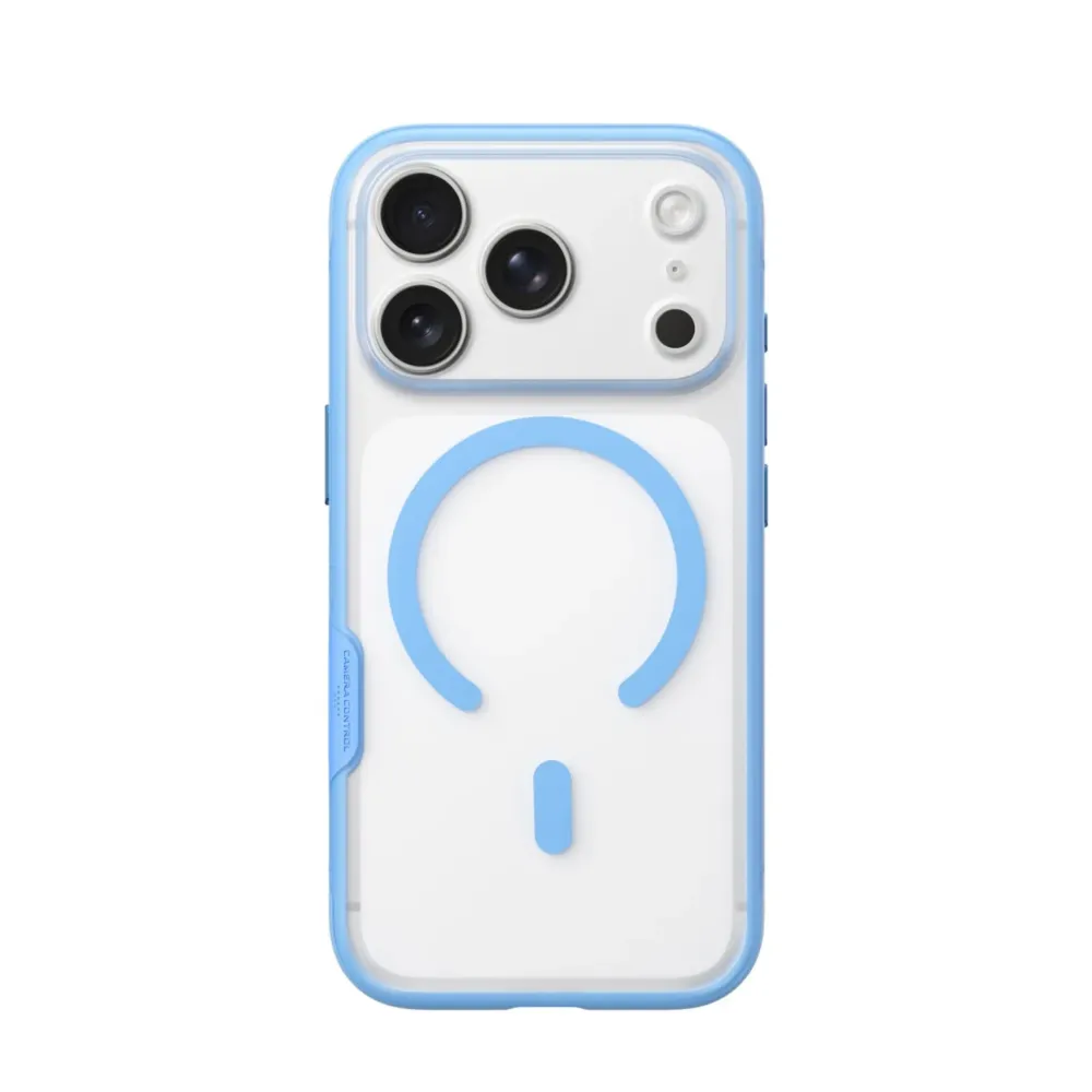 Чохол-накладка Blueo Babyfee Skin-friendly Case with MagSafe для iPhone 18 Pro Max/17 Pro Max Ice Blue Blakytnyy