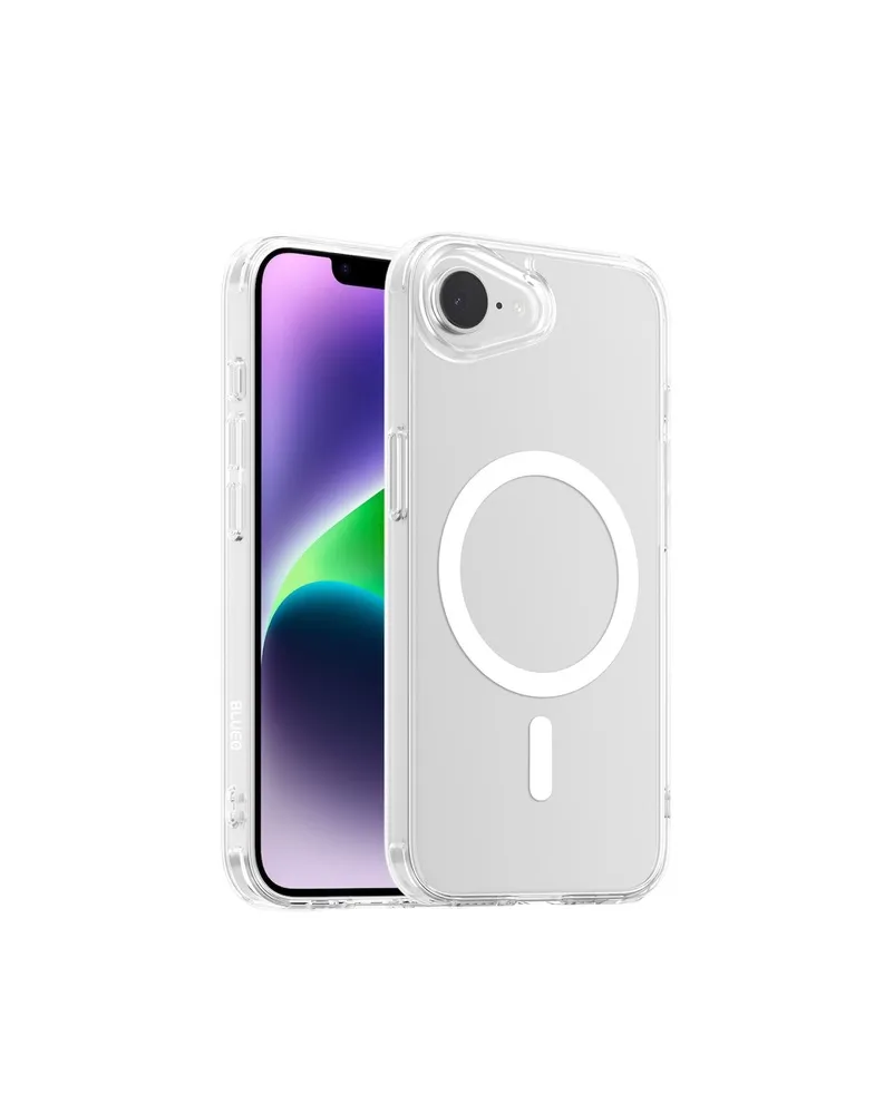 Чохол-накладка Blueo Crystal Drop Case для iPhone 16e/17e with MagSafe Transparent Prozoryy
