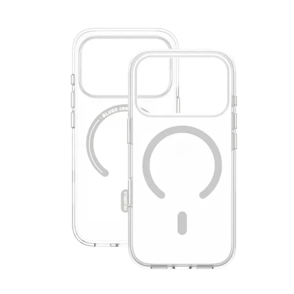 Чохол-накладка Blueo Crystal Drop PRO Case для iPhone 18 Pro/17 Pro with MagSafe Transparent