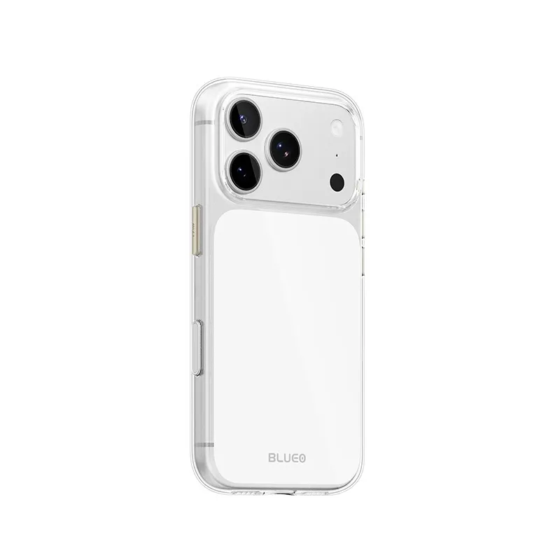 Чохол-накладка Blueo Crystal Drop PRO Case для iPhone 17 Pro with MagSafe (Original Style) Transparent