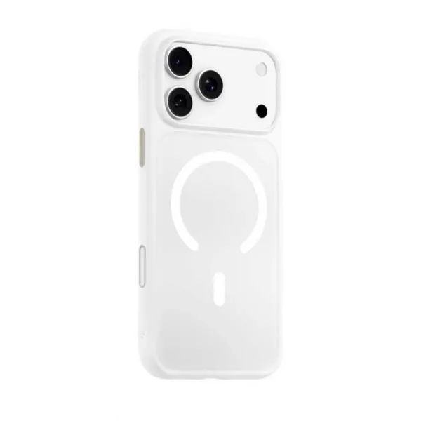 Чохол-накладка Blueo Frosted Anti-Drop Case для iPhone 16 Pro with MagSafe White (Updated)