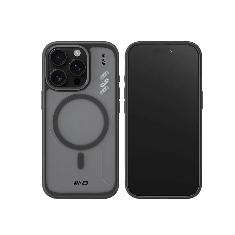 Чохол-накладка Blueo Frosted HEAT DISSIPATION Case для iPhone 16 Pro with MagSafe Black