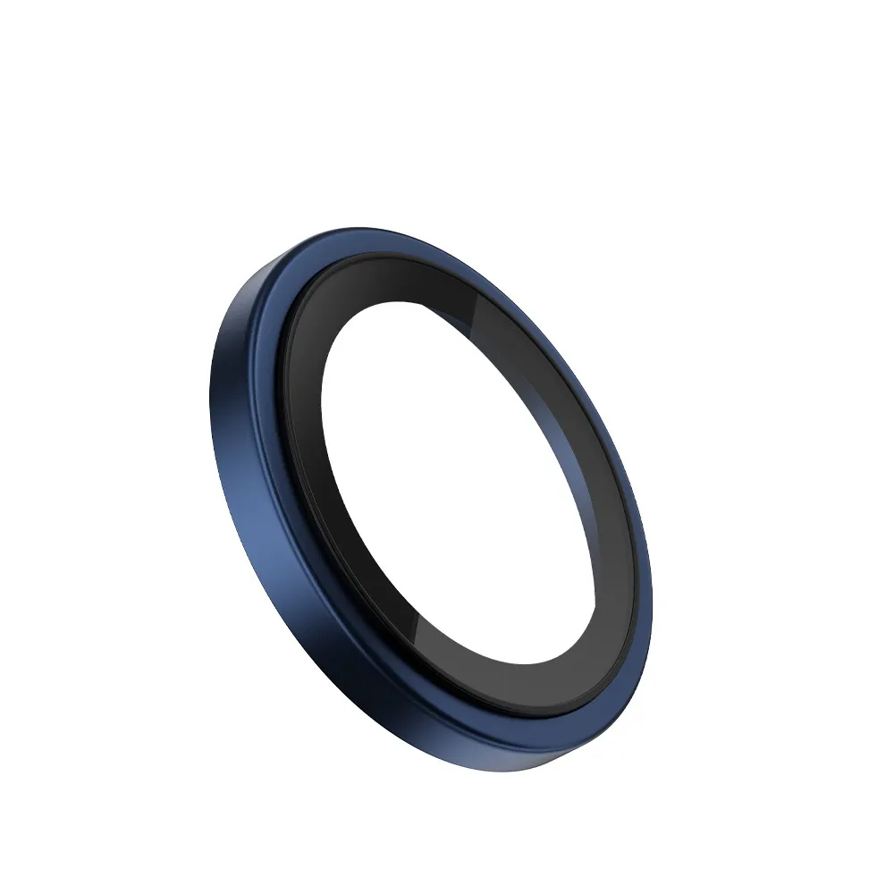 Захисне скло Blueo Original Metal Frame Lens Glass для iPhone 15 Pro/15 Pro Max/16 Pro/16 Pro Max Blue
