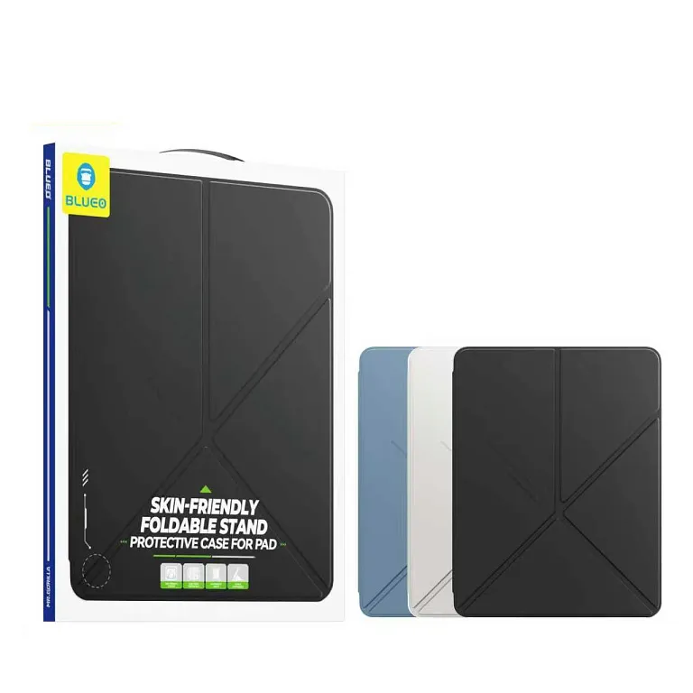 Чохол-книжка Blueo PC Case with Protective Shelter для iPad 10.9’’/11’’ (2025) Blue