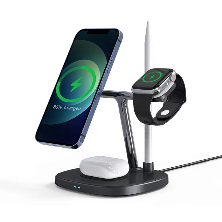 Бездротовий зарядний пристрій Choetech 4-in-1 Magnetic Wireless Charger