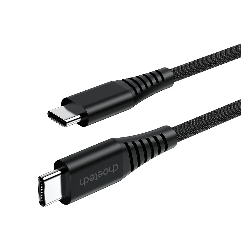 Кабель Choetech PD100W USB-C to USB-C 1.8M Magnet Cable Black