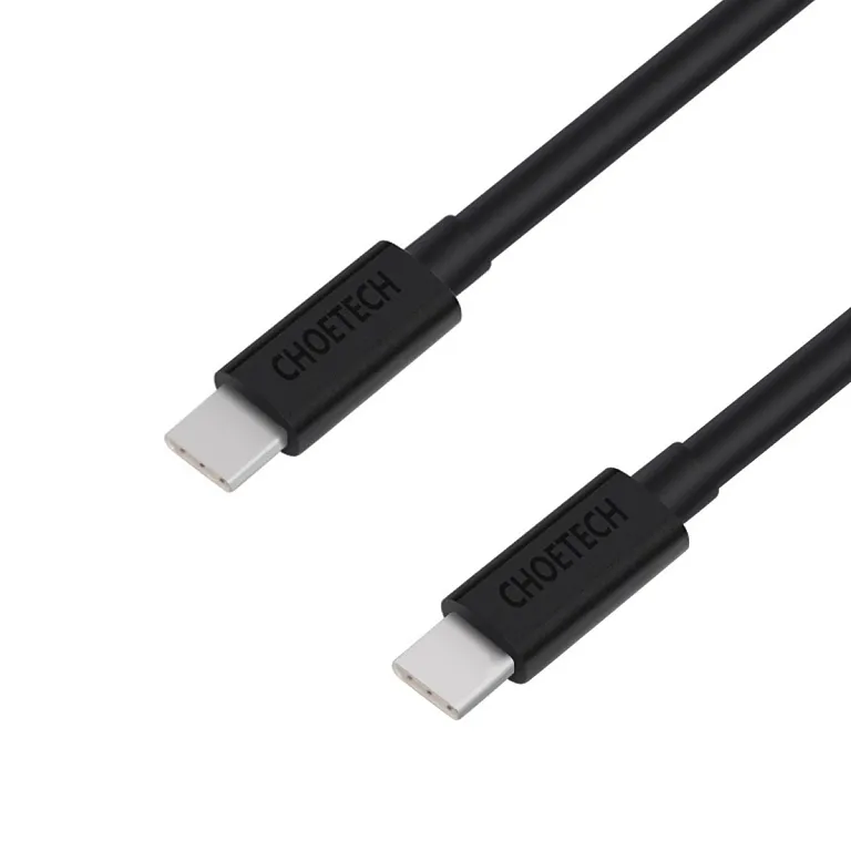 Кабель Choetech USB-C to USB-C PVC cable (1m) Black