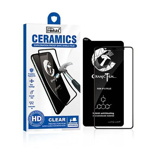 Захисне скло Mietubl Clear Ceramic Film для iPhone 7/8+ Black