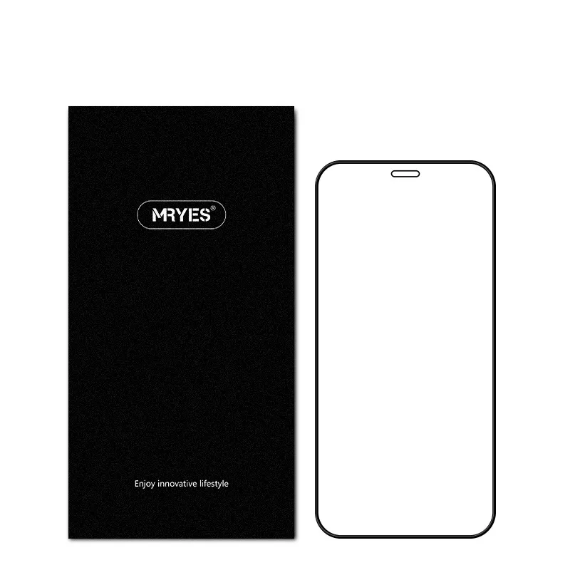 Захисне скло Mr.Yes 3D Tiny Engraving Tempered Glass для iPhone Xs Max/11 Pro Max (Упаковка конверт)