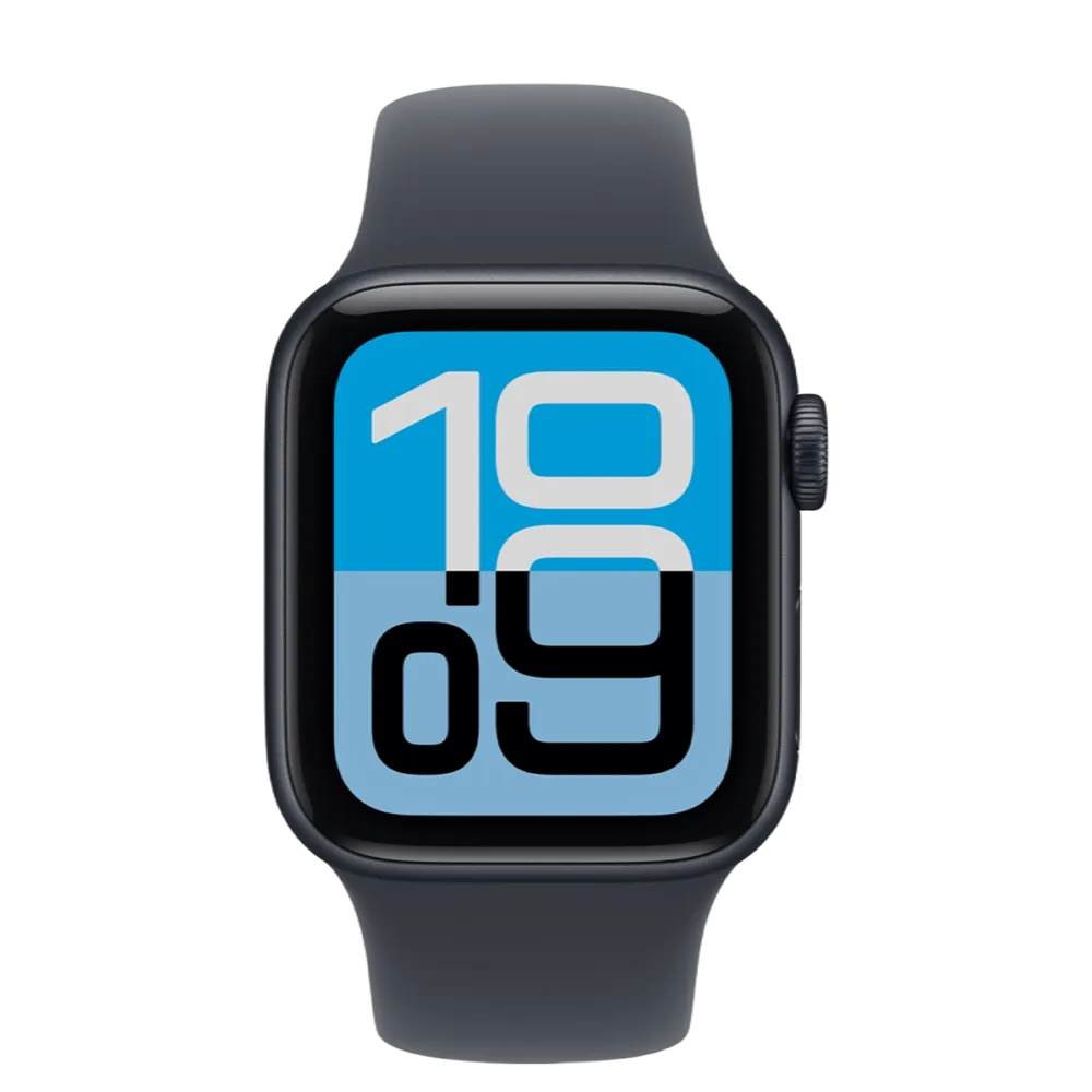 Apple Watch SE 3 GPS 40mm Midnight Aluminum Case with Midnight Sport Band - M/L