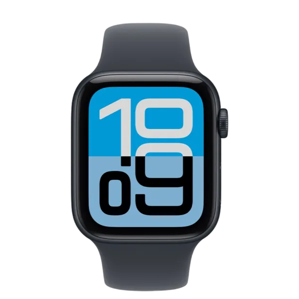 Apple Watch SE 3 GPS 44mm Midnight Aluminum Case with Midnight Sport Band - S/M