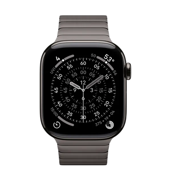 Apple Watch Series 11 GPS + Cellular 42mm Slate Titanium Case with Slate Link Bracelet