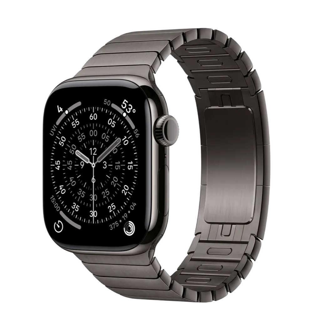 Apple Watch Series 11 GPS + Cellular 42mm Slate Titanium Case with Slate Link Bracelet