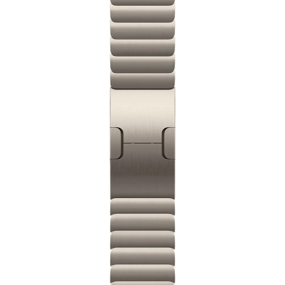 Apple Watch Series 11 GPS + Cellular 46mm Natural Titanium Case with Natural Link Bracelet