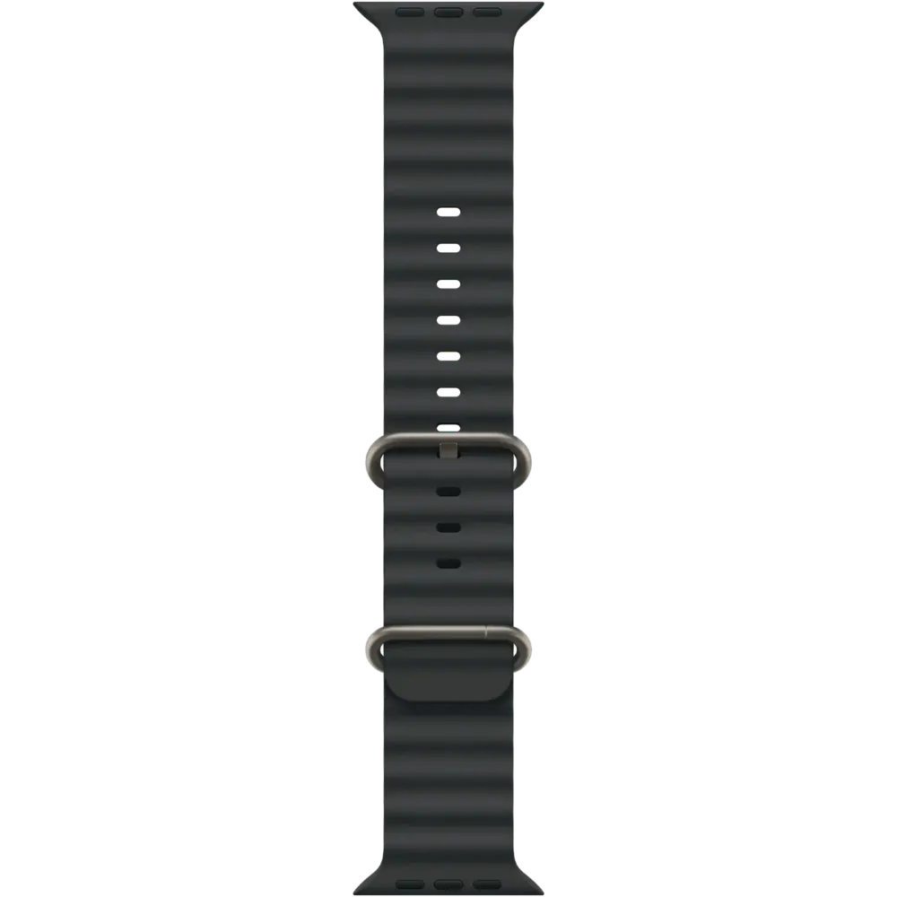 Apple Watch Ultra 2 2024 GPS + Cellular 49mm Natural Titanium Case with Black Ocean Band