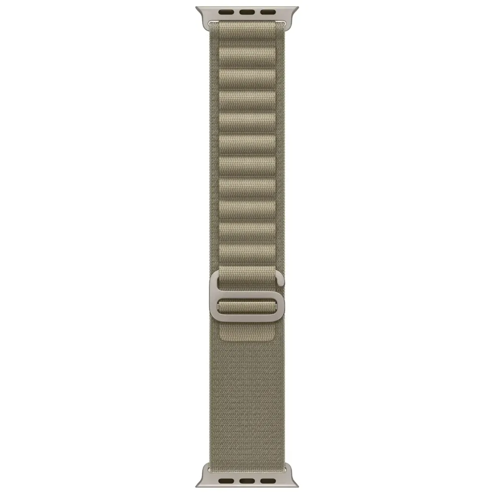 Apple Watch Ultra 2 GPS + Cellular 49mm Titanium Case with Olive Alpine Loop - Large