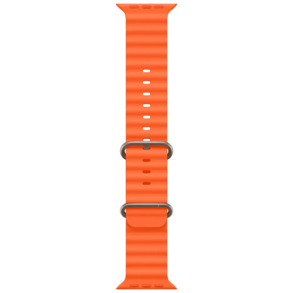 Apple Watch Ultra 2 GPS + Cellular 49mm Titanium Case with Orange Ocean Band