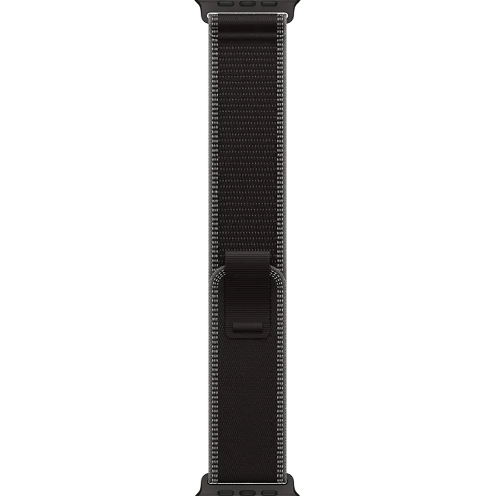 Apple Watch Ultra 3 GPS + Cellular 49mm Black Titanium Case with Black/Charcoal Trail Loop - M/L